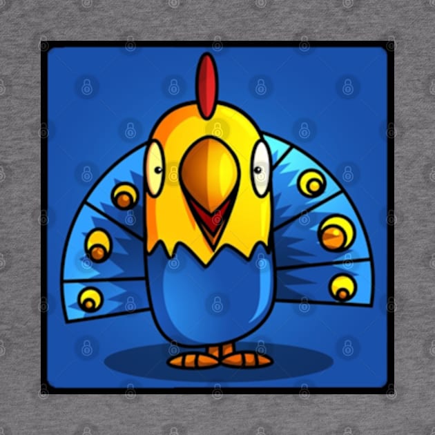 cute peacock by gamecard456.doom